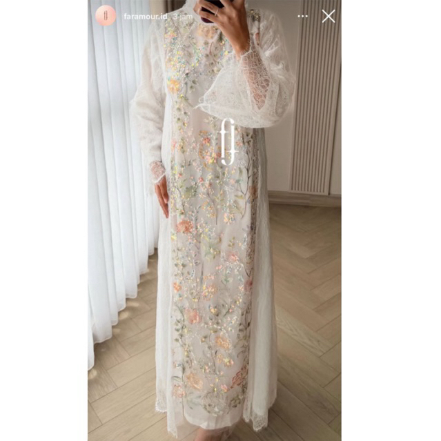 NEW Dress Faramour White New Uk. S (LD 95)