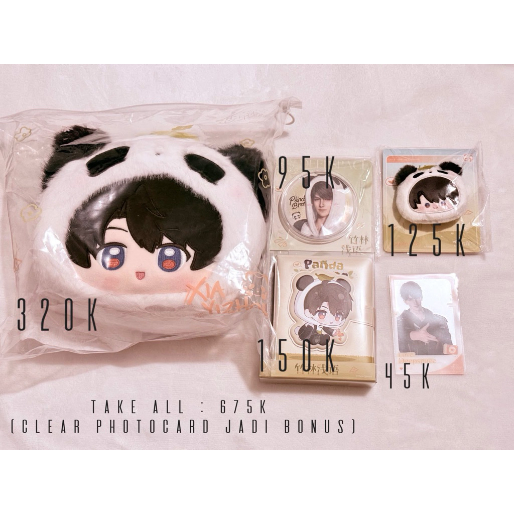 LOVE AND DEEPSPACE Official Merch - Caleb Panda