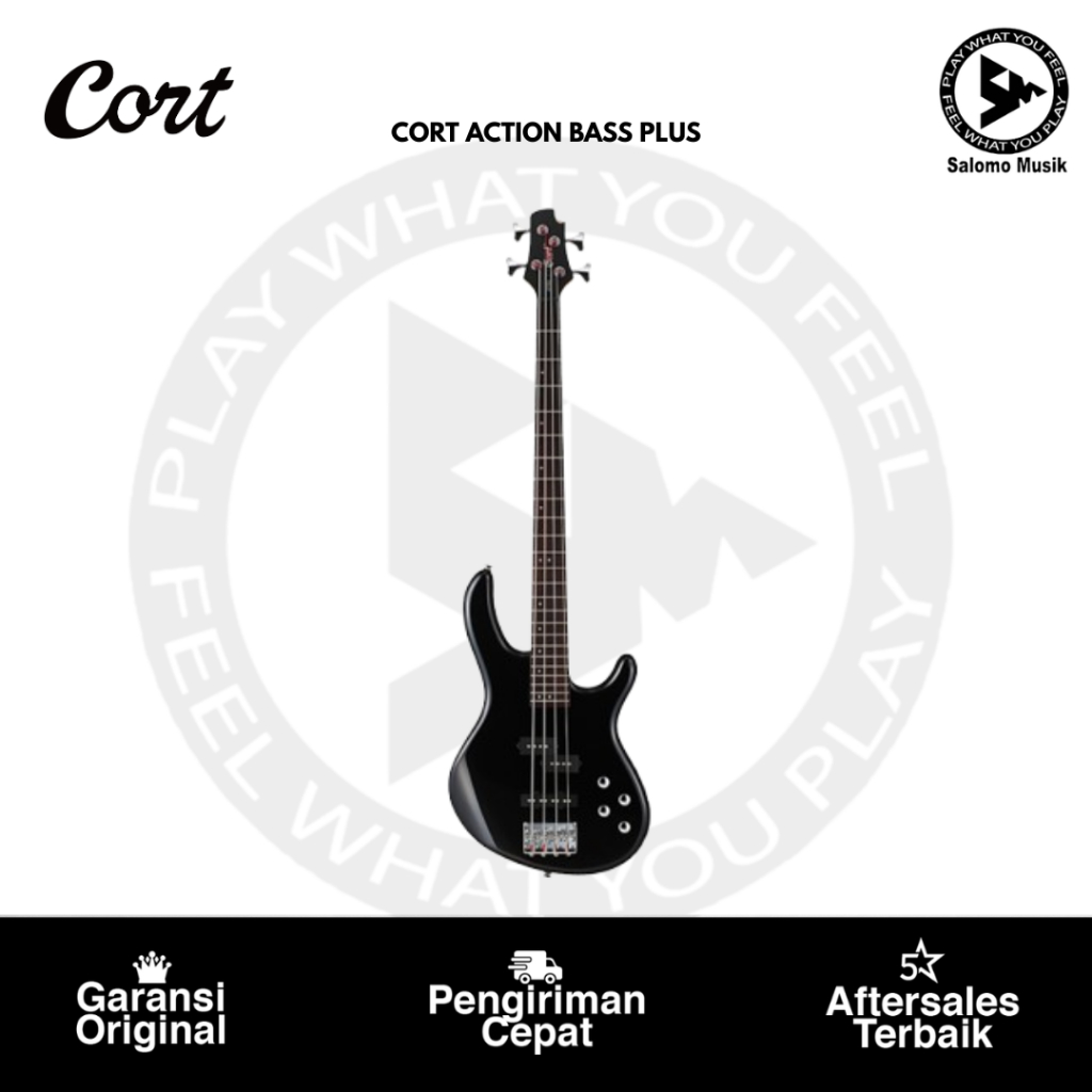 Bass Elektrik Cort Action Bass Plus Original