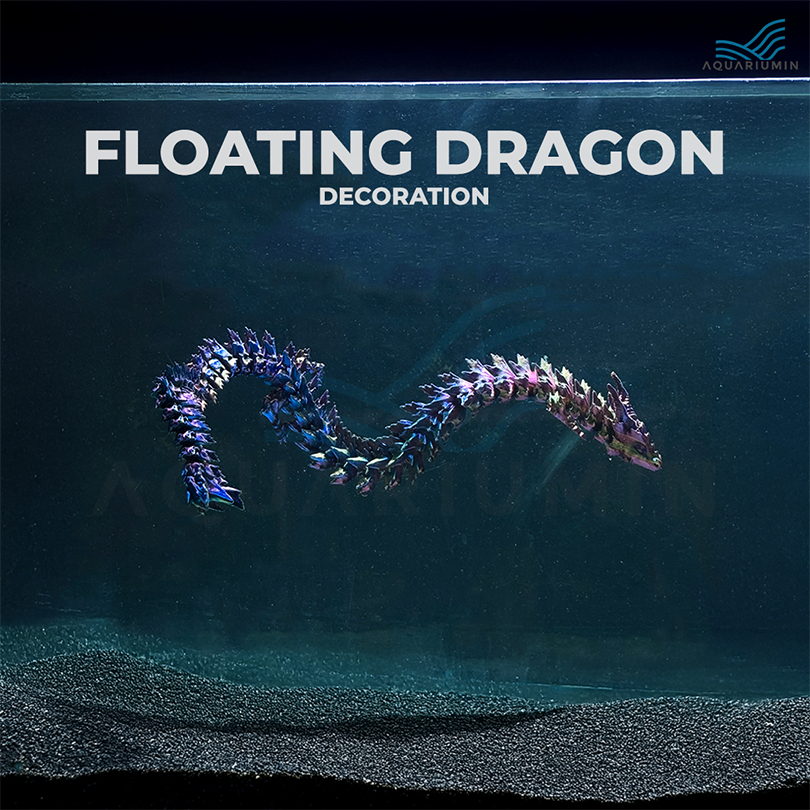 Floating Artikulasi Naga Miniatur Naga Mainan Naga Mengambang Articulated Floating Dragon Warna Warn