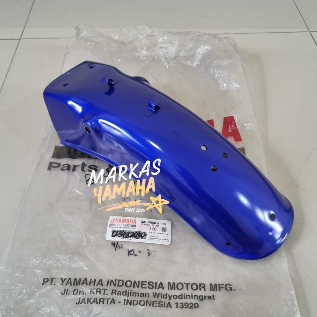 Spakbor Belakang Rx King Rxk Rx Biru Spakbor Slebor Belakang Rxking Biru 3M5-F1610-01-P6 Ori Yamaha