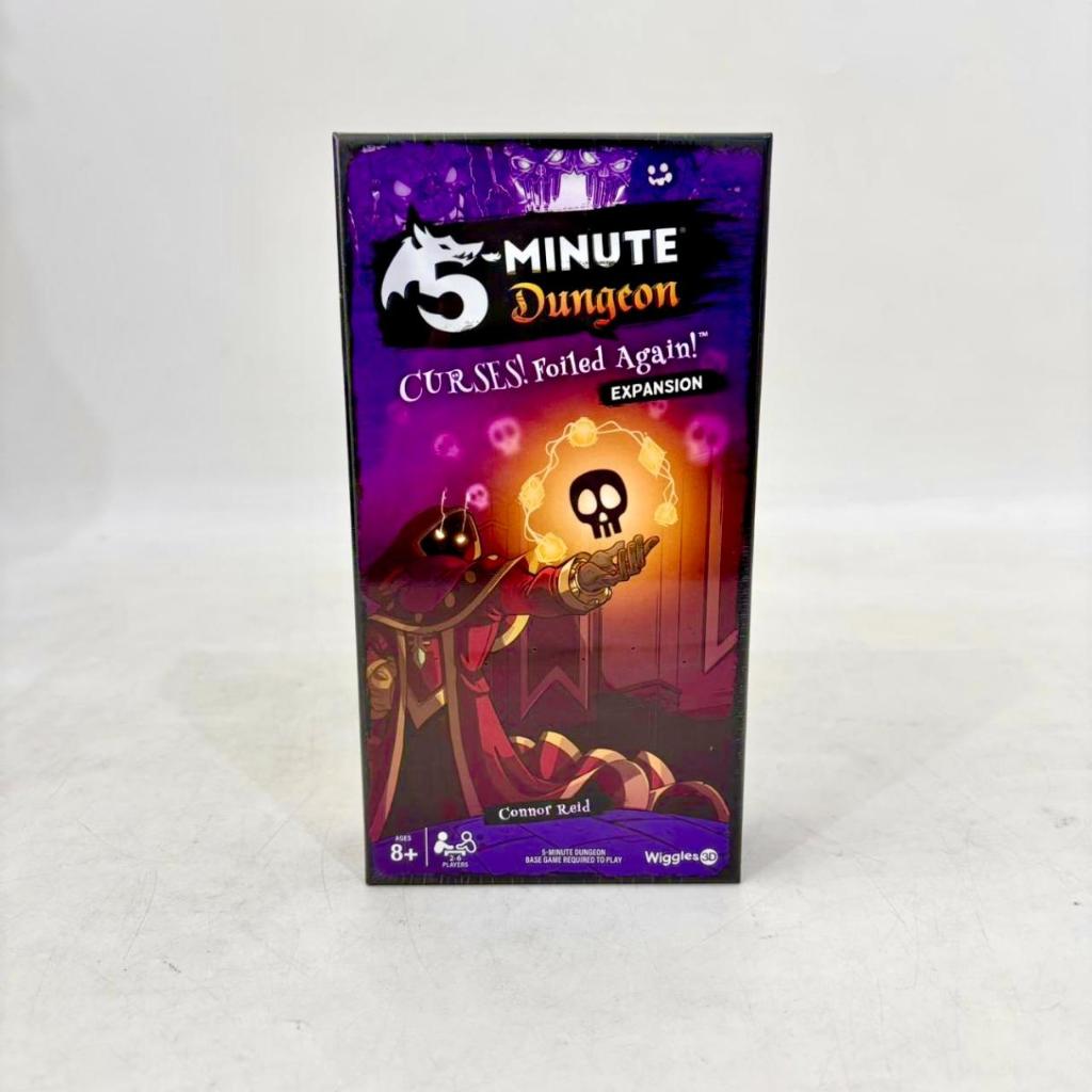 BAD BOX - 5 Minute Dungeon: Curses Foiled Again Expansion Board Game NO RETUR - I