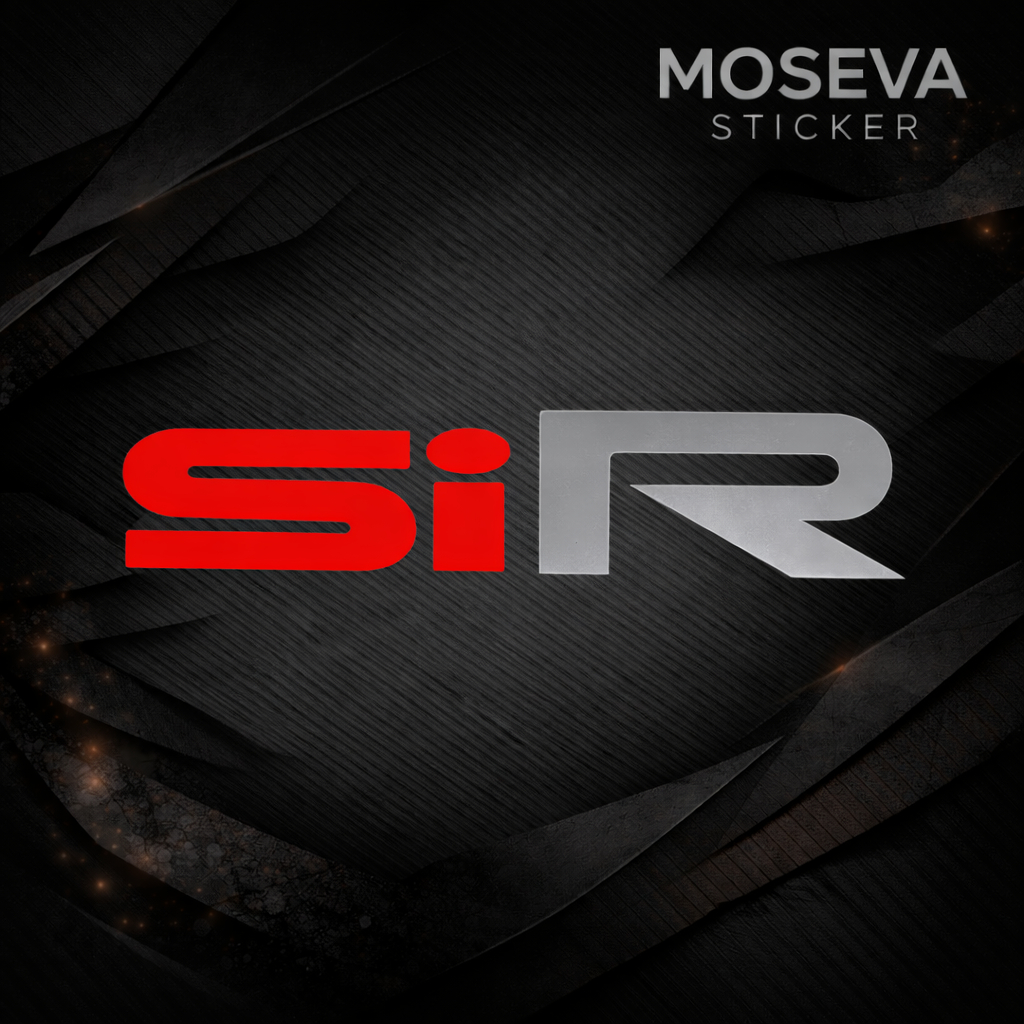 stiker SIR civic nouva grand civic wonder honda JDM cutting sticker WATERPROOF