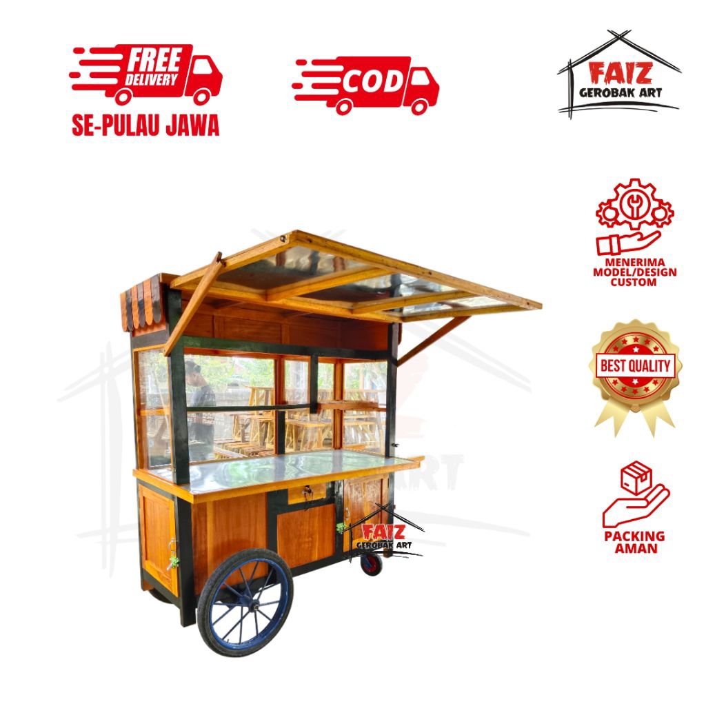 GEROBAK NASI GORENG RODA 3