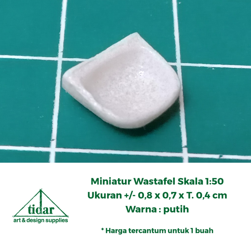 MH - Miniatur Wastafel Skala 1:50 - Maket Tempat Cuci Tangan