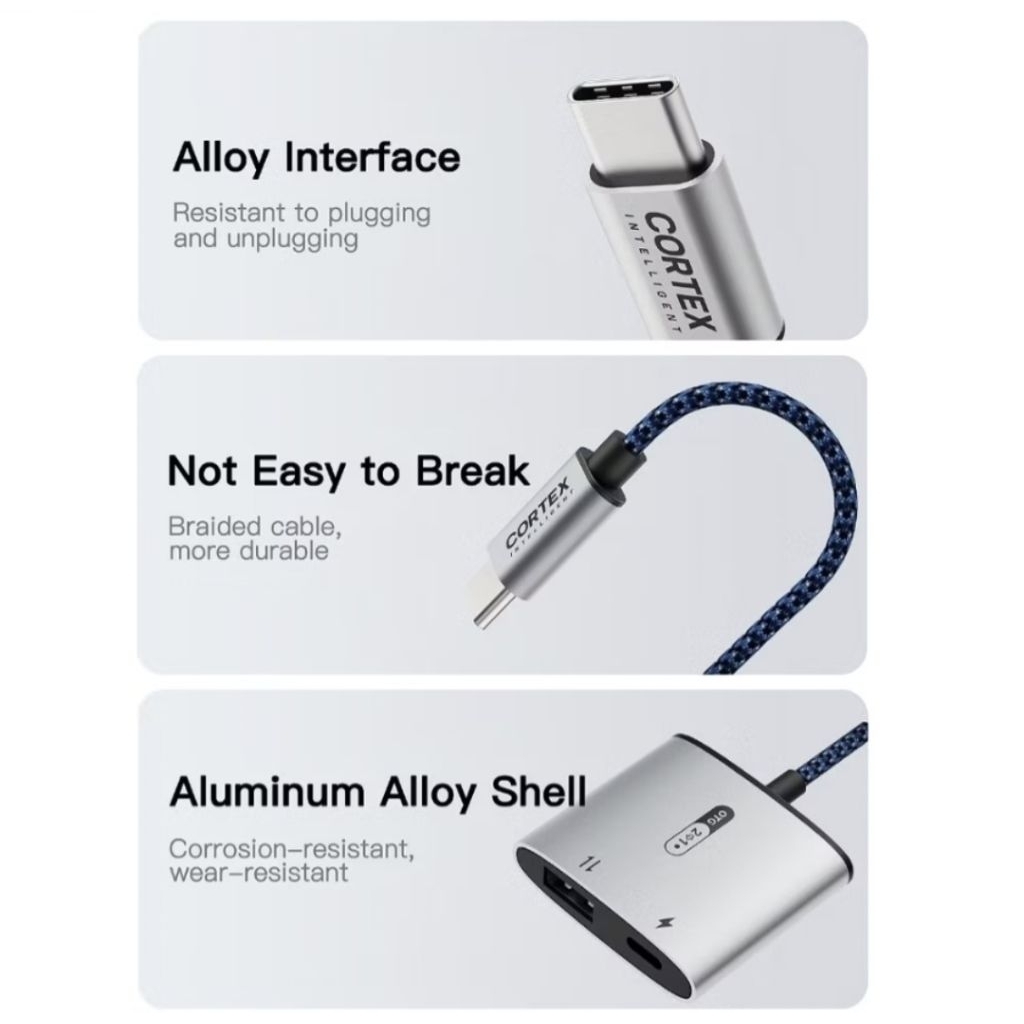 OTG SOUNDCARD CORTEX MH366 PLUS TYPE C USB