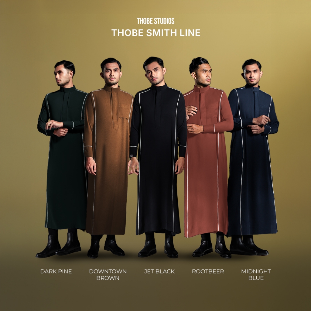 [THOBE SMITH LINE] Thobe Studios Thoub x Bysofni (Jubah / Gamis Pria Premium Slimfit) - UV Protectio