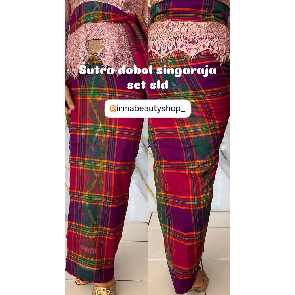 Sutra Mastuli Dobol Singaraja Set Selendang