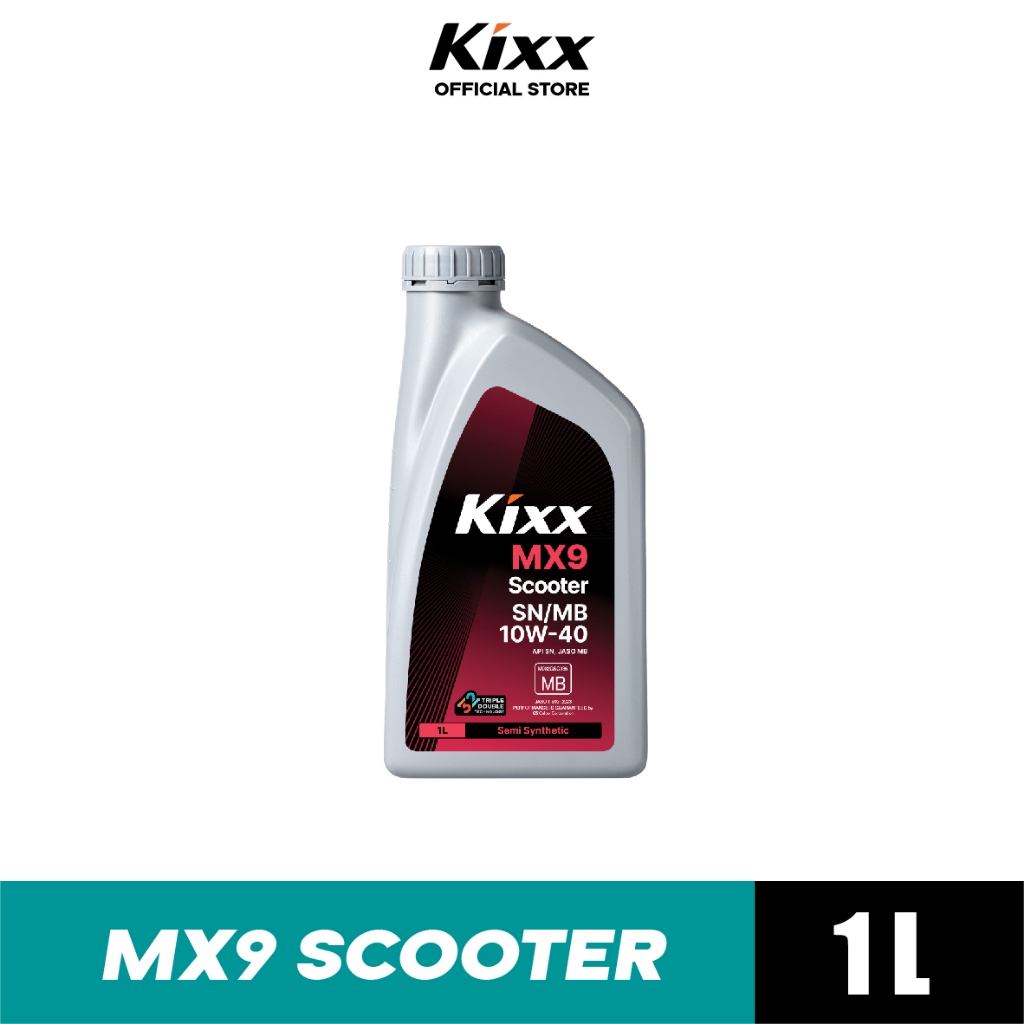 KIXX - Oli Motor MX9 Scooter Ultra SN JASO 10W-40