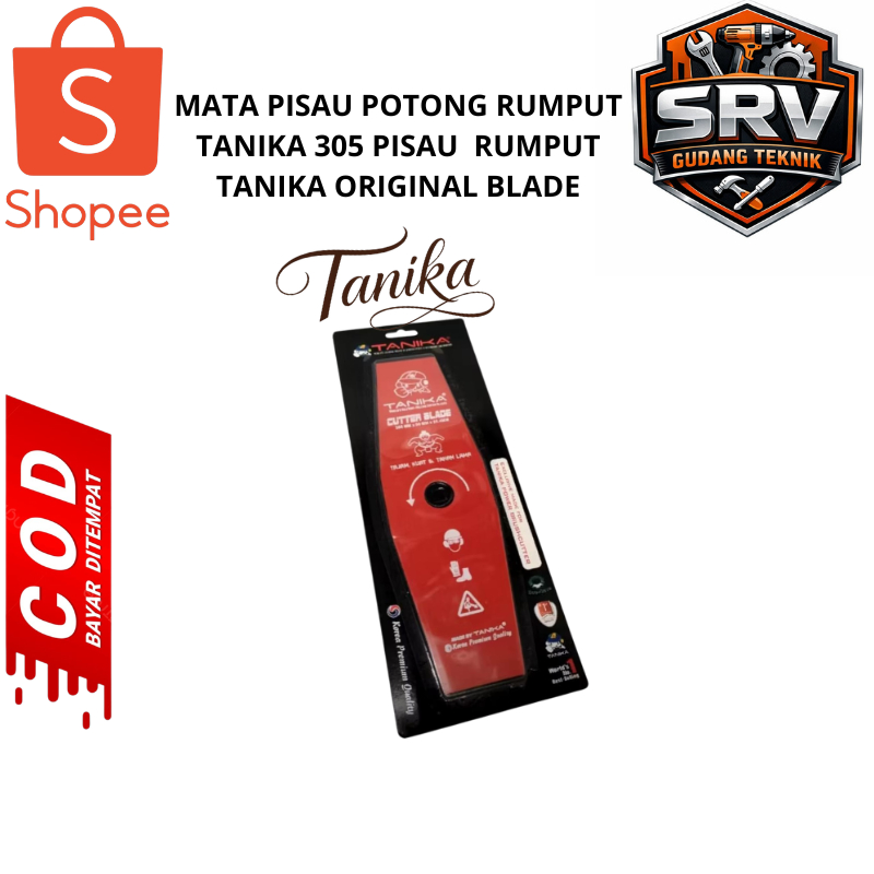 Mata pisau potong rumput tanika 305 pisau rumput tanika standar blade
