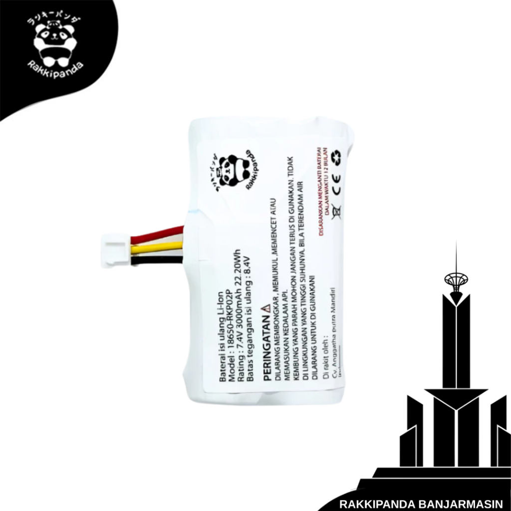 Baterai RakkiPanda Mesin Verifone X990