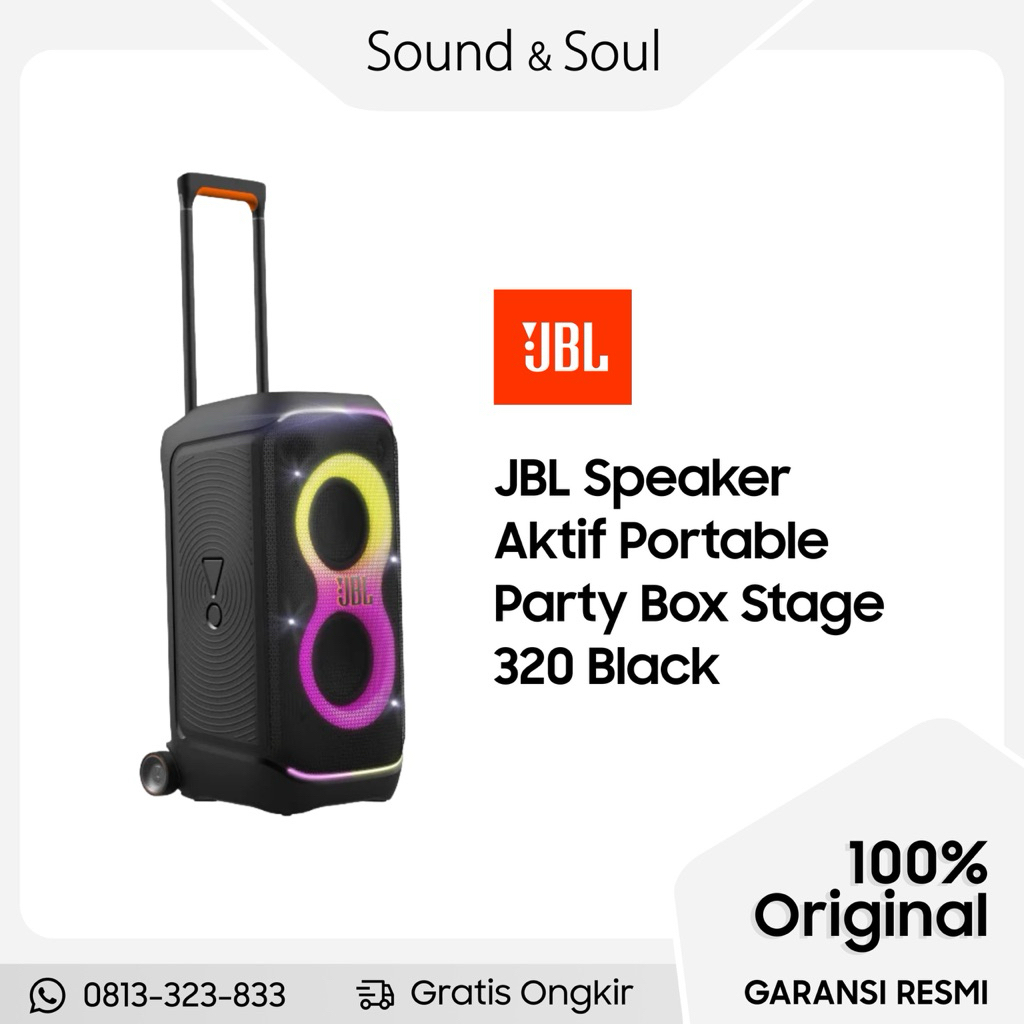 JBL Speaker Aktif Portable Party Box Stage 320