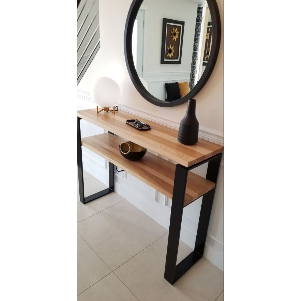 MejaConsoleMinimalisDuaHambalan