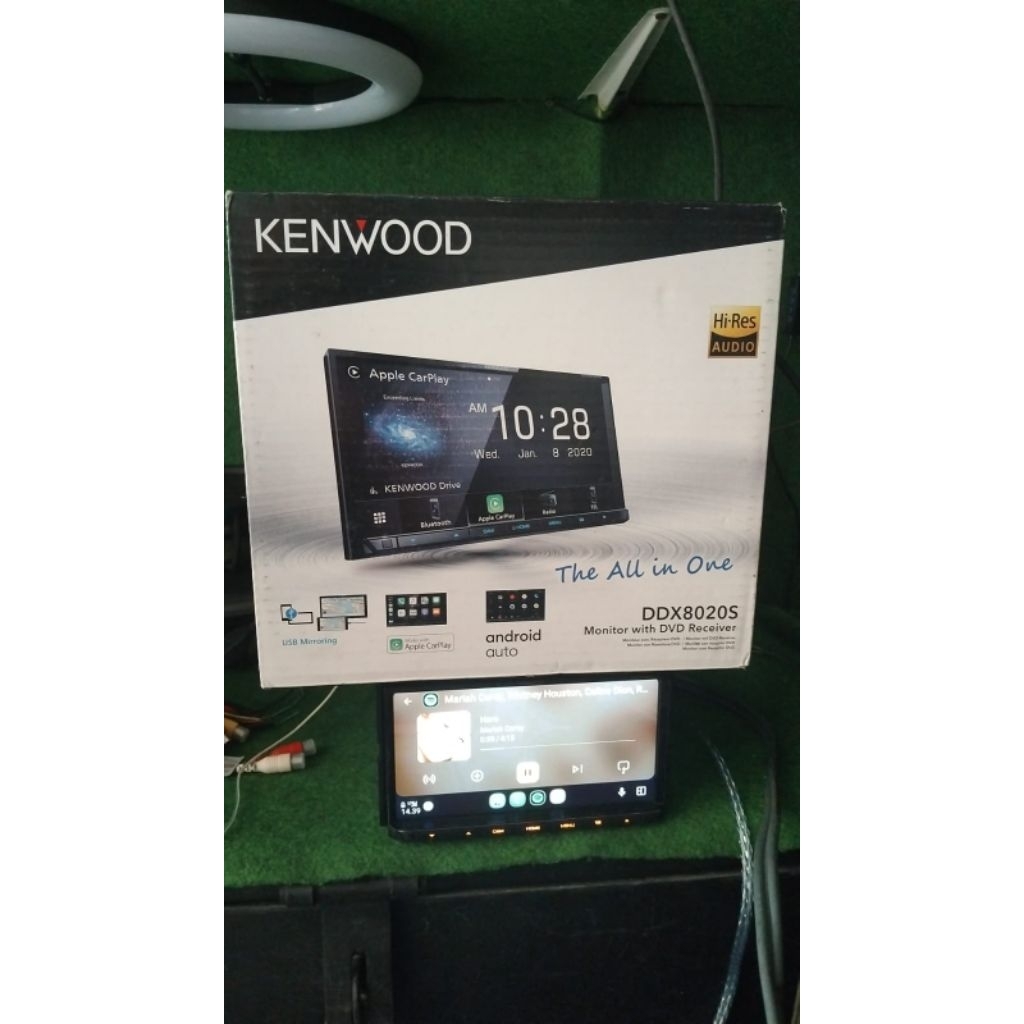 Head Unit Kenwood DDX8020s hires audio lengkap