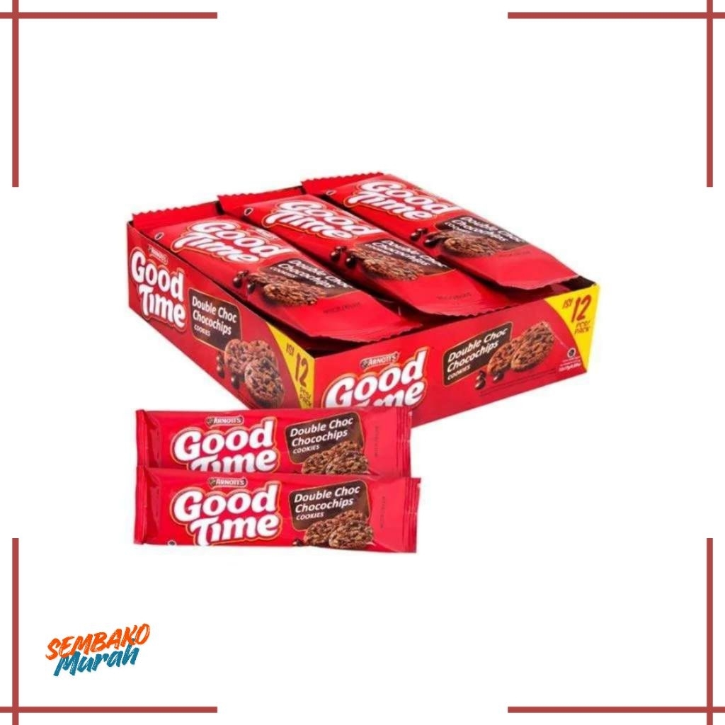 BISKUIT GOOD TIME CHOCOCHIPS RENYAH | GOOD TIME ISI 12