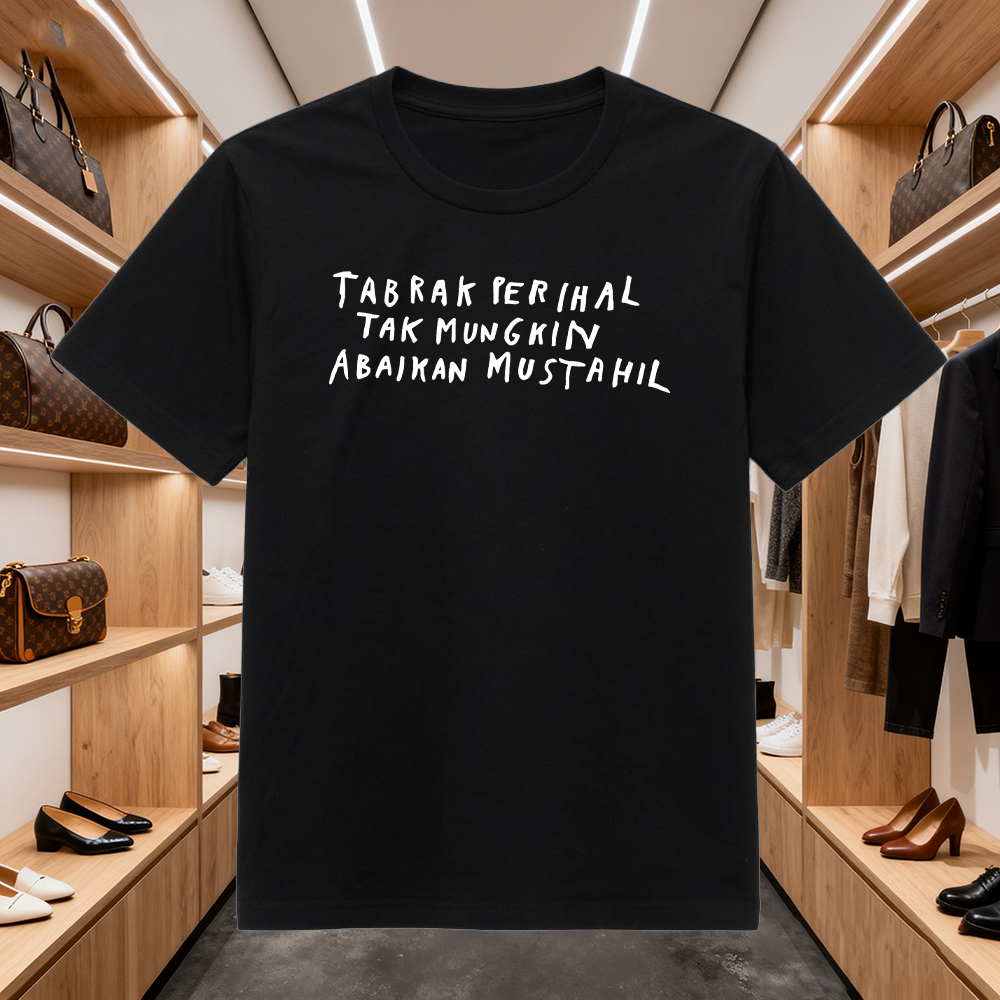 Kaos Pria Lengan Pendek Bahan 30s Combed Super Tipis Super Adem Cuaca Panas