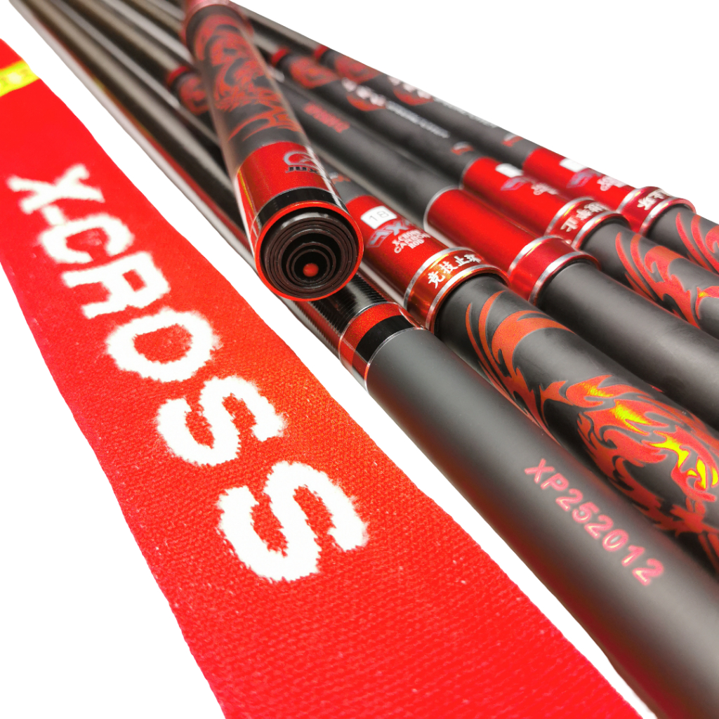 X-CROSS Joran JUXING Tegek Carbon 450 Cm Bonus Sarung