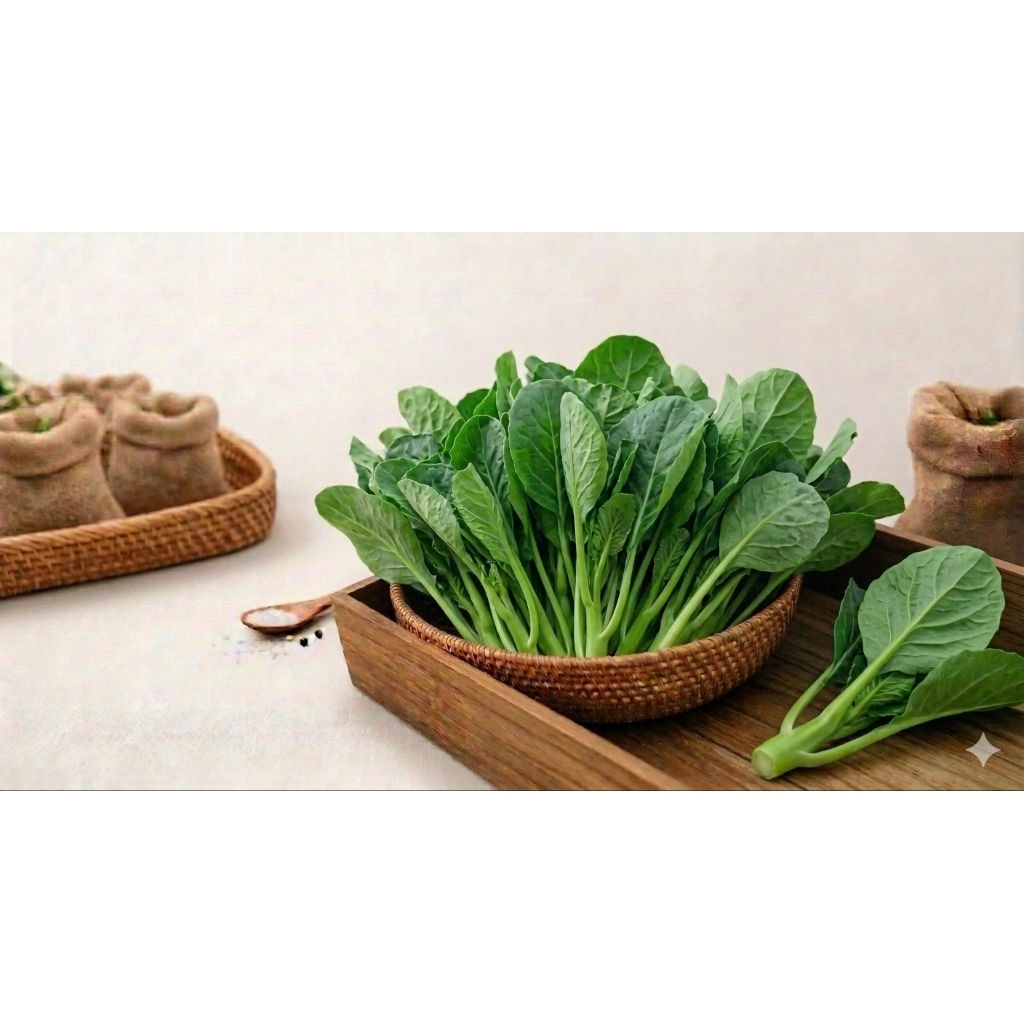 Sayur Organik Surabaya - Sawi Kaylan 200 Gram
