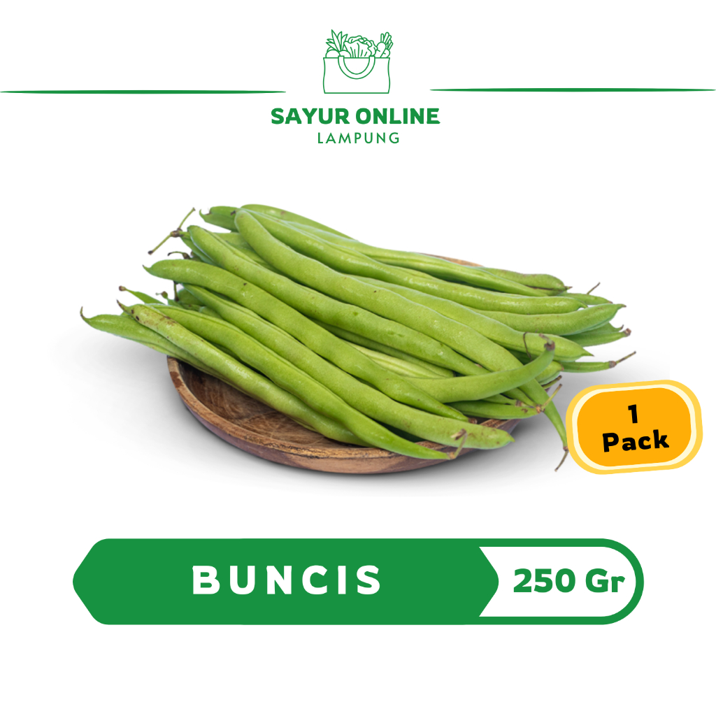Buncis  Segar 250 gr - Sayur Online Lampung