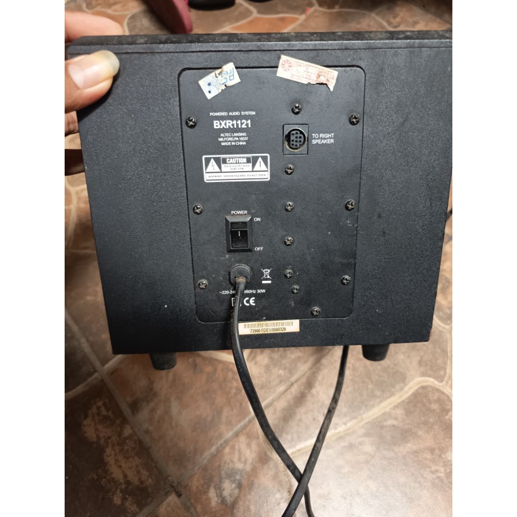 Subwoofer Altec Lansing BXR1121