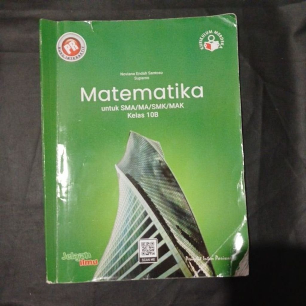 Pr buku interaktif matematika untuk SMA MA  SMK MAK kelas 10 B kurikulum merdeka