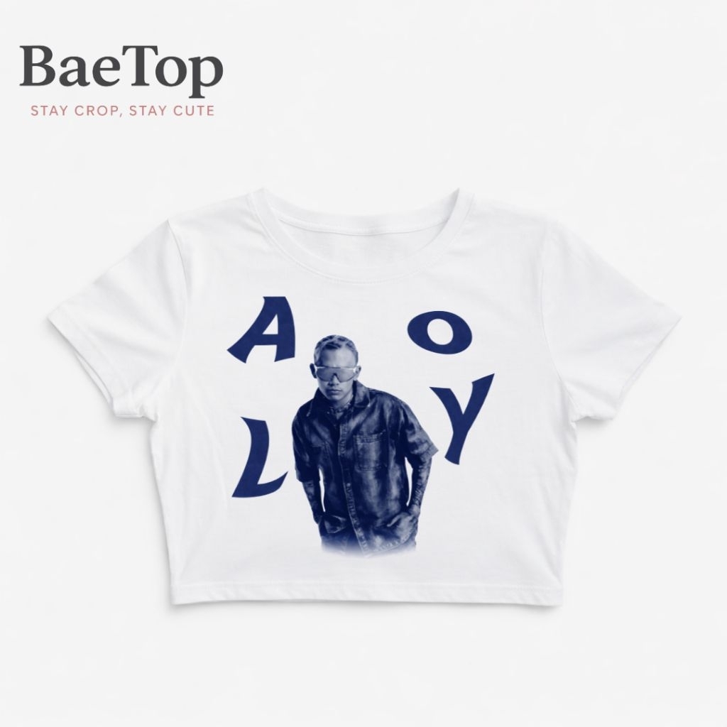 CROP TOP ALOY KEKINIAN | CROPTOP | CROP TOP HITAM | CROP TOP PUTIH | CROP Y2K | BOOTLEG | BAND METAL