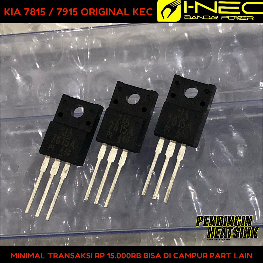 KIA7815 / KIA7915 Original KEC 7815 / 7915 1x