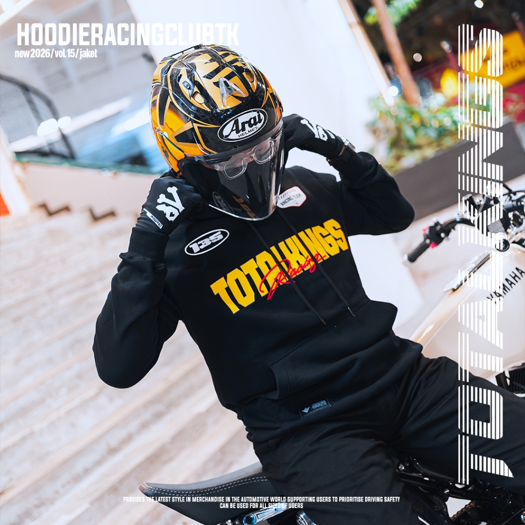 HOODIE TOTAL KINGS YELLOW RACING 2K26 VOL 15