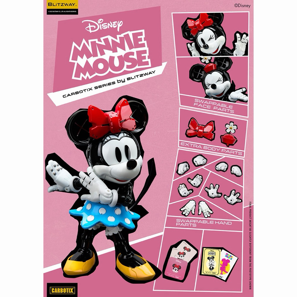Blitzway BW-CA-10505 Disney Carbotix Minnie Mouse