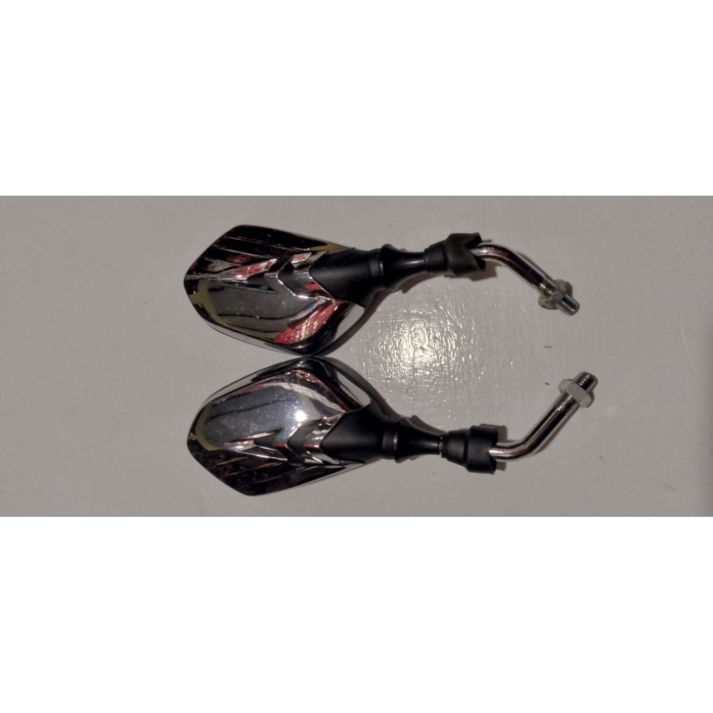 spion variasi mini silver untuk motor honda