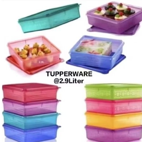 MOSAIC SNACK STOR 2.9L 1pc TUPPERWARE