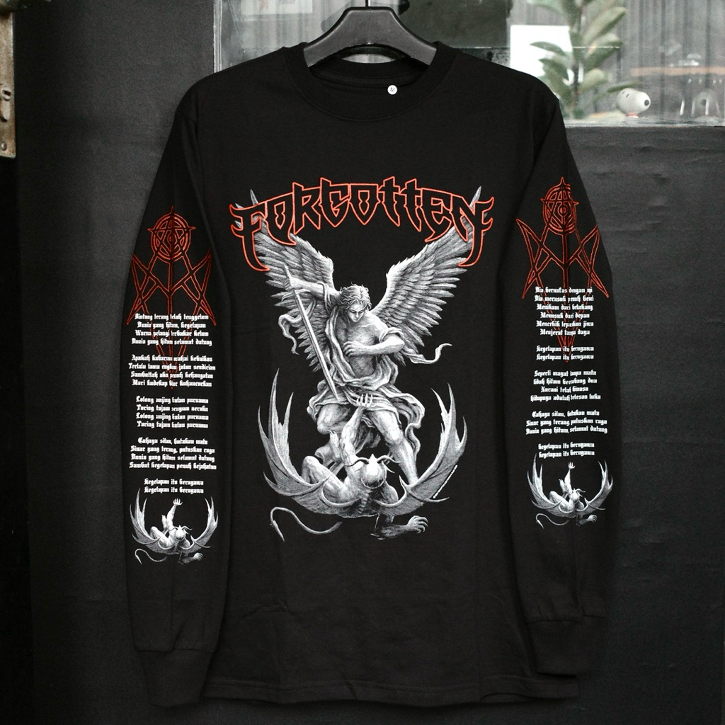 FORGOTTEN 'KEGELAPAN' KAOS BAND LONGSLEEVE