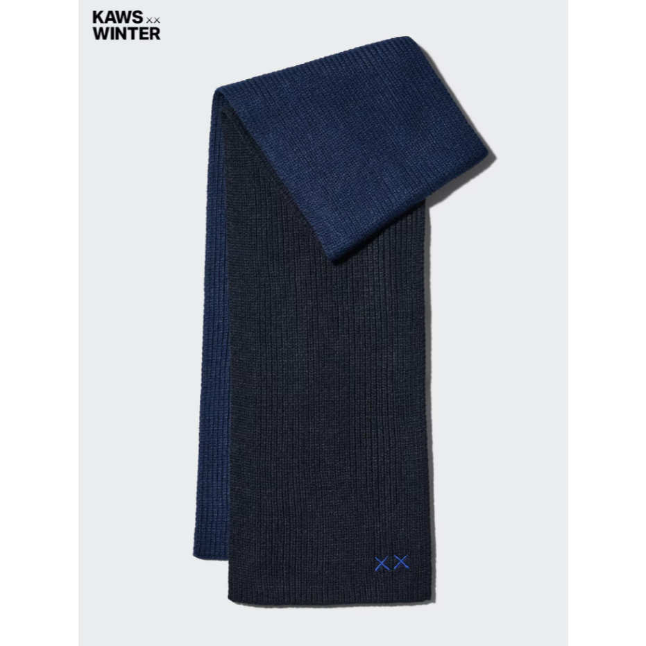 Syal KAWS Winter Heattech UNIQLO JAPAN Original Handcarry