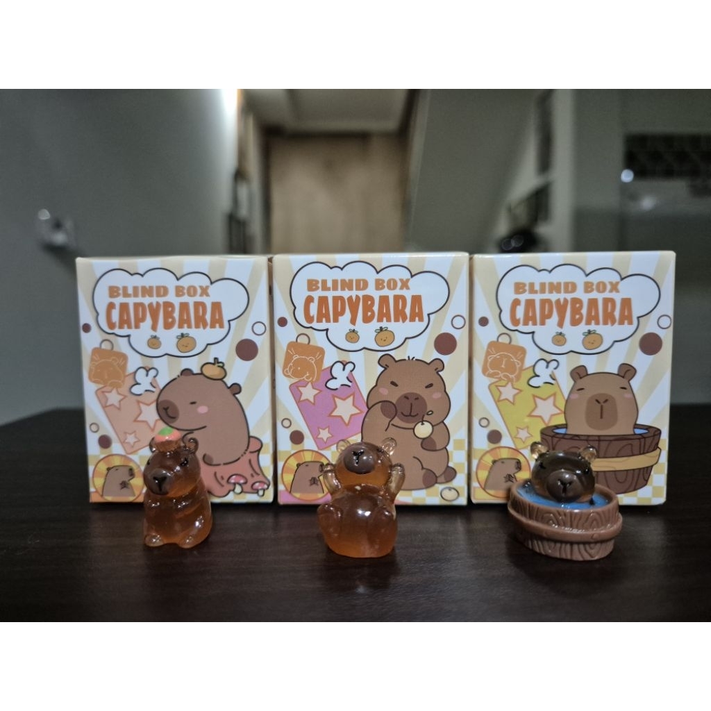 BLIND BOX CAPYBARA GLOW IN THE DARK CIMIT FRUITY MR DIY