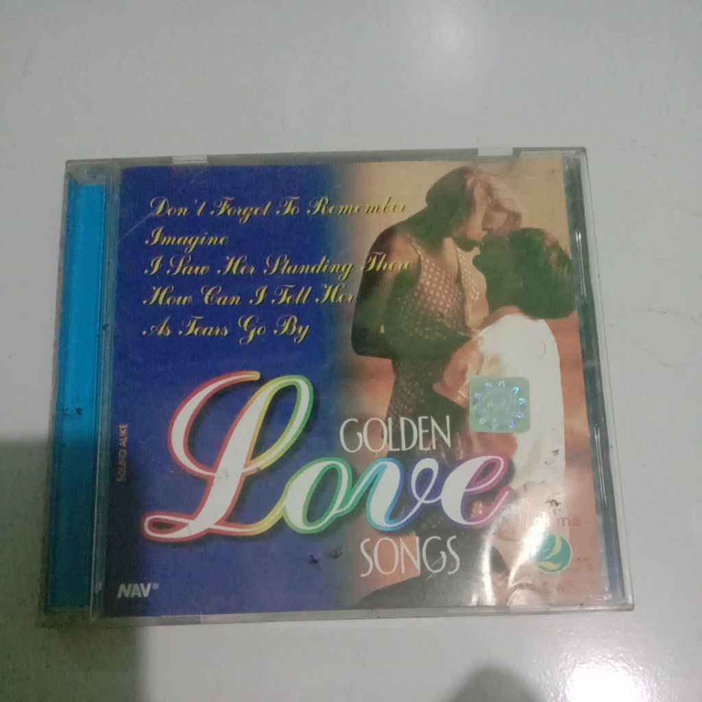 VCD KAROEKE GOLDEN LOVE SONGS VOLUME 2