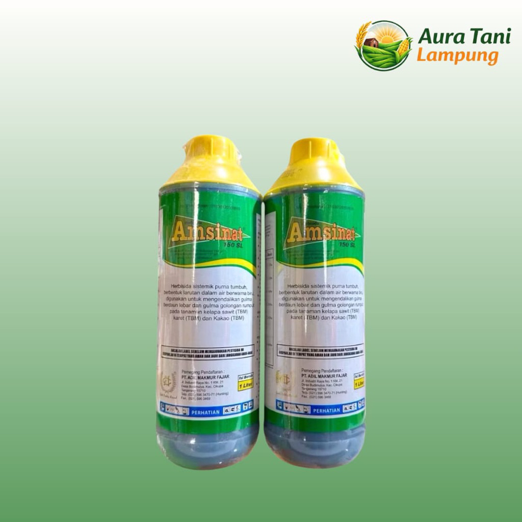 AMSINAT 150SL 1 L - Herbisida Amsinat Pembasmi Rumput Membandel