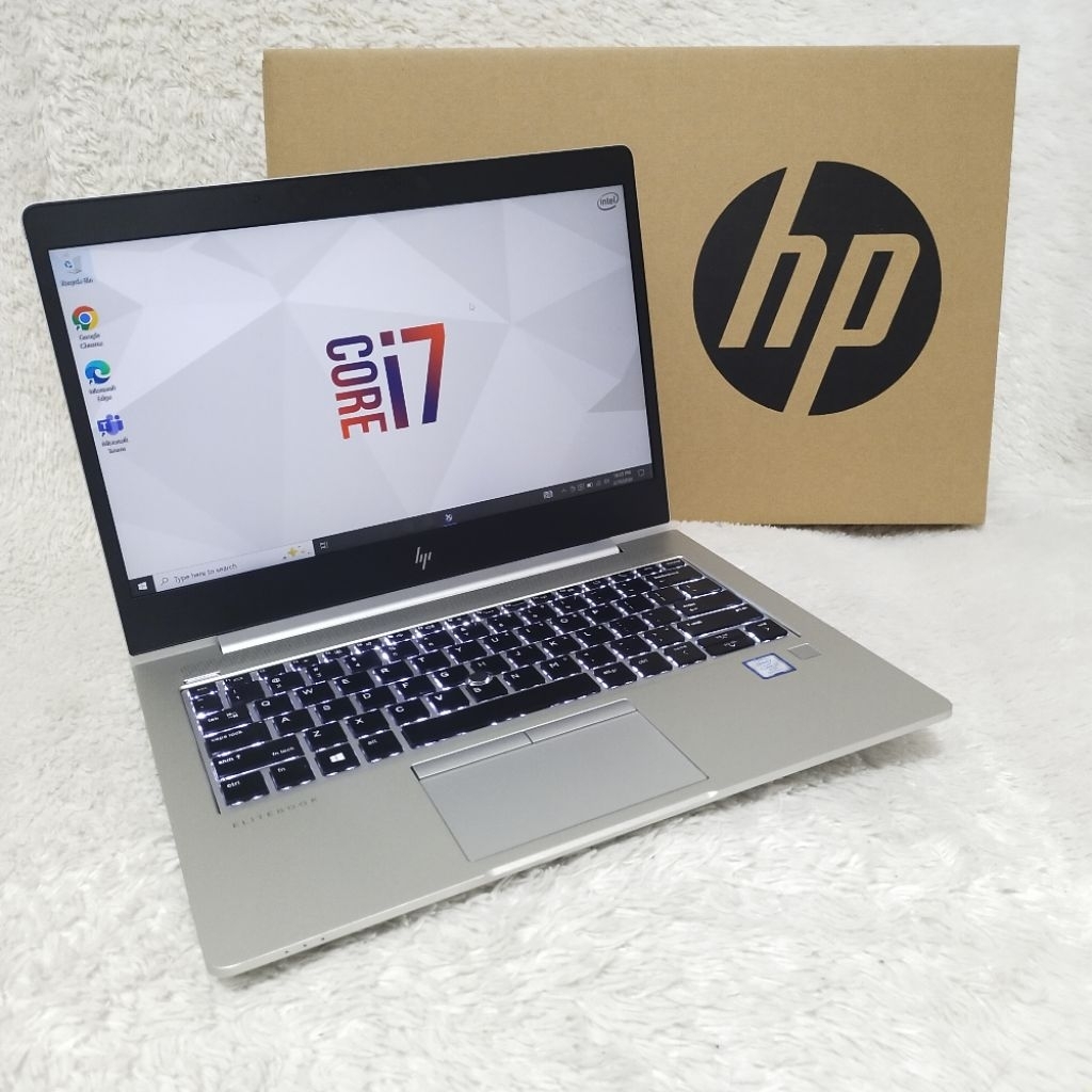 HP Elitebook 830 G6 Core i7 Ram 16GB SSD Nvme 256GB LED 13.3inch FHD Laptop Mulus Bagus