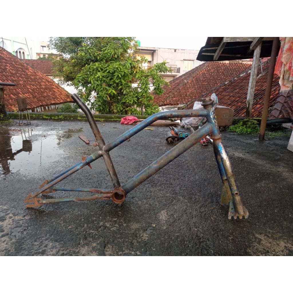 framefork sepeda bmx wimcycle metalizer uk 20 second