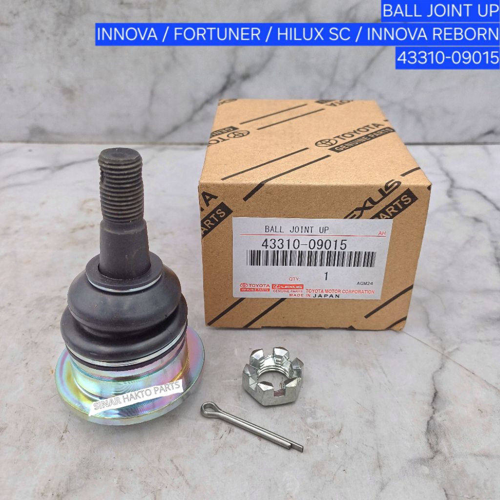 [43310-09015] - BALL JOINT UP / BALL JOINT ATAS [ INNOVA / FORTUNER / HILUX SC / INNOVA REBORN ]