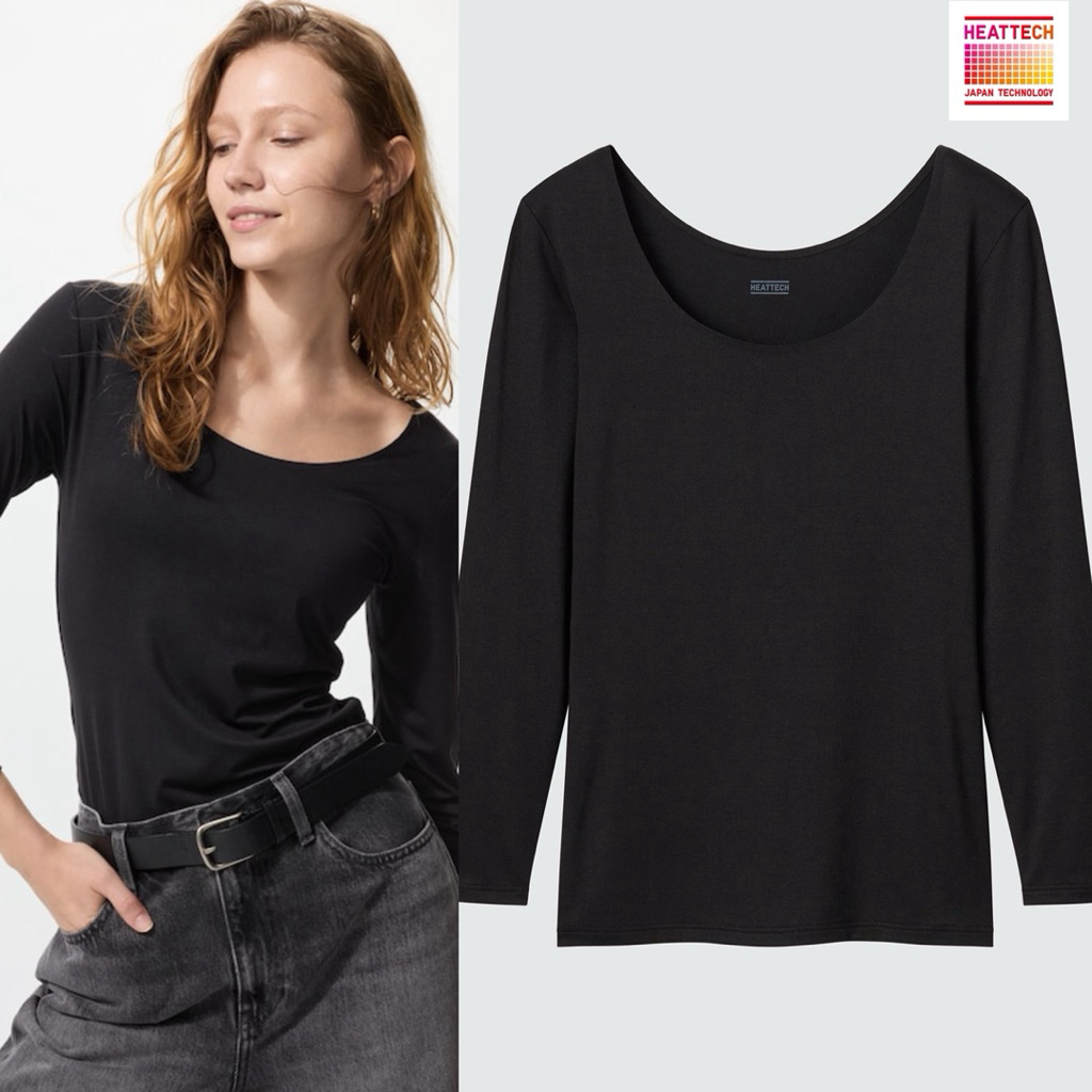 Uniqlo Heattech Size S-XL lengan panjang