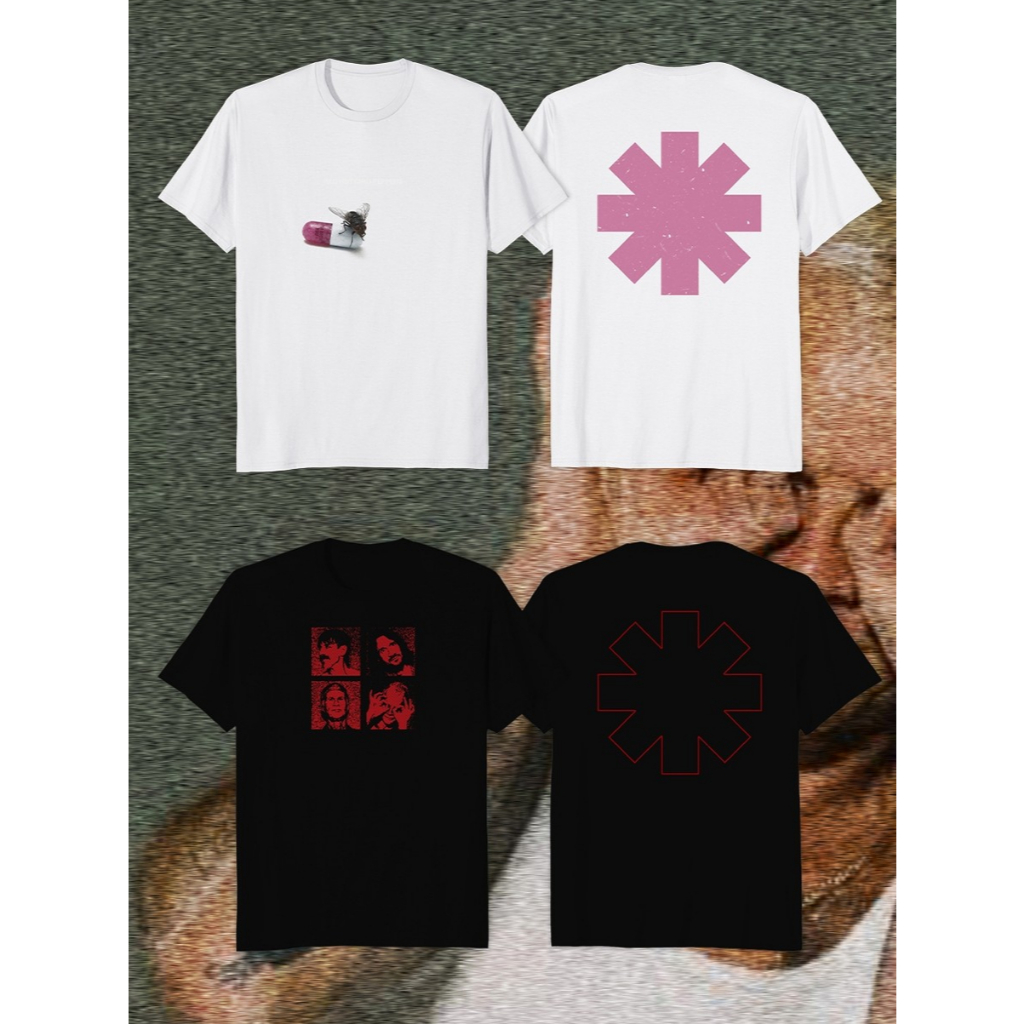 BOOT CULT - T-Shirt Red Hot Chili Peppers Black & Red Hot Chili Peppers I'm With You