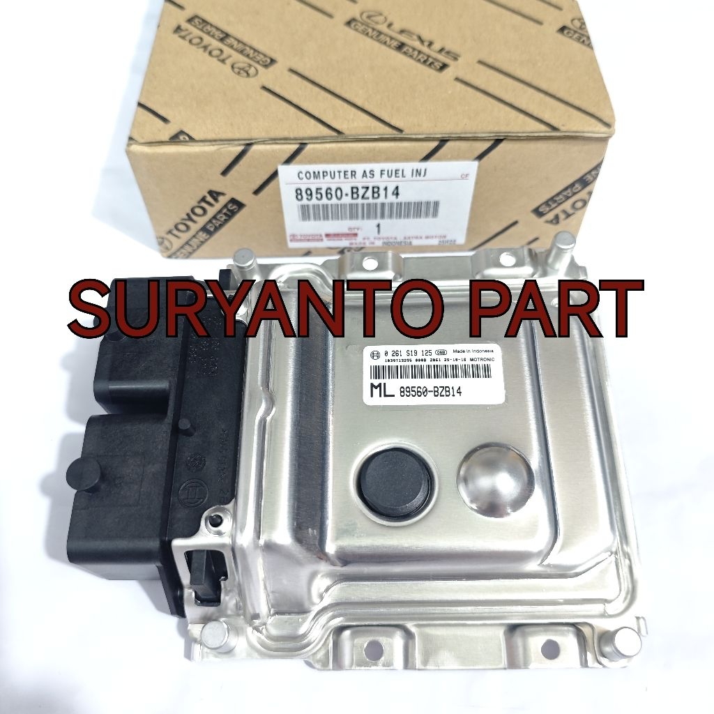 ECU Komputer Computer Control Engine Mesin Toyota Agya Ayla 89560-BZB12 Sub 89560-BZB13 Sub 89560-BZ