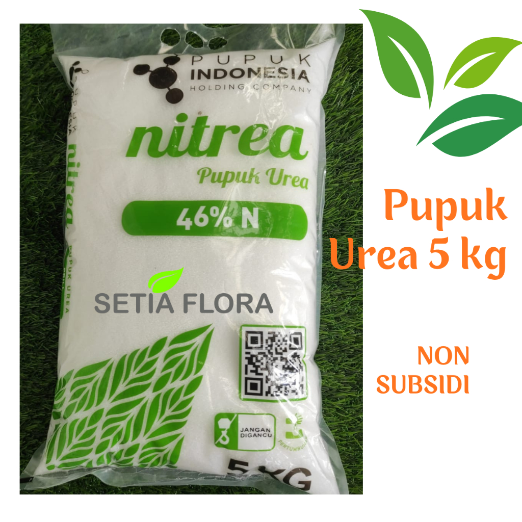 Pupuk Urea 5kg Tanaman Kemasan Pabrik Kujang Nitrea Non Subsidi