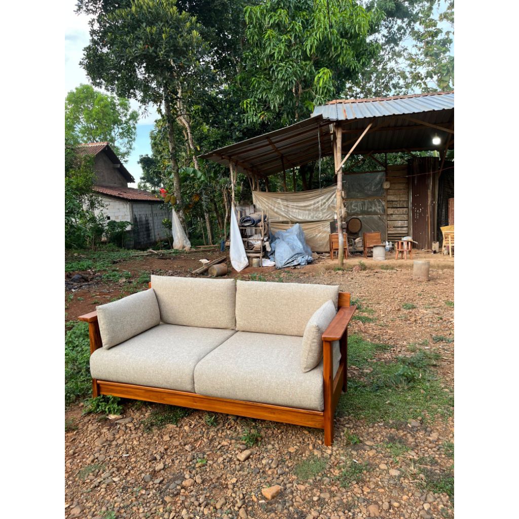 SOFA TAMU MINIMALIS SOFA RUANG TAMU SOFA SANTAI SOFA TAMU KAYU JATI