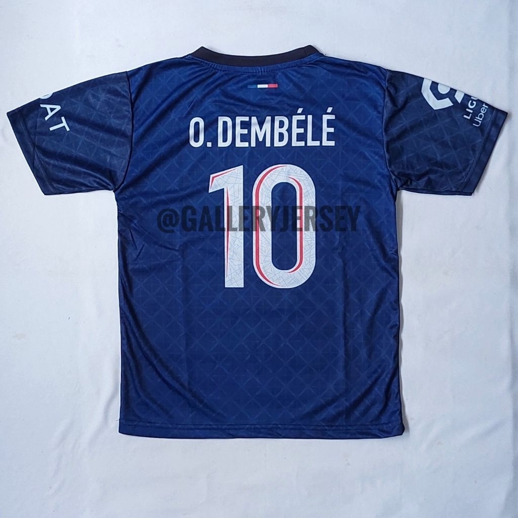 SETELAN JERSEY PSG HOME DEMBELE ANAK ANAK SETELAN JERSEY BOLA PSG ANAK ANAK DEMBELE SETELAN BAJU BOL