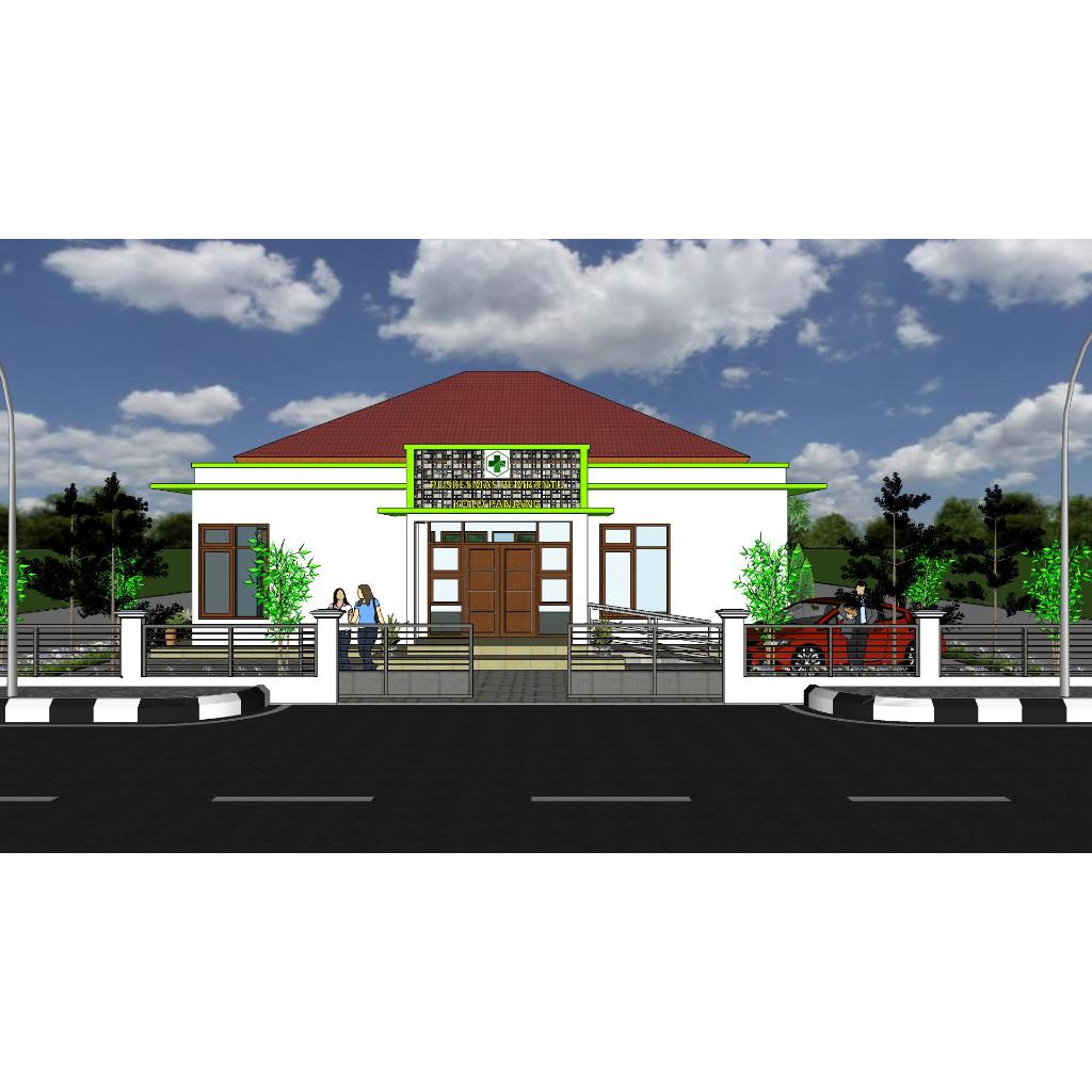 Desain Rumah Minimalis/Gambar Untuk PBG/IMB