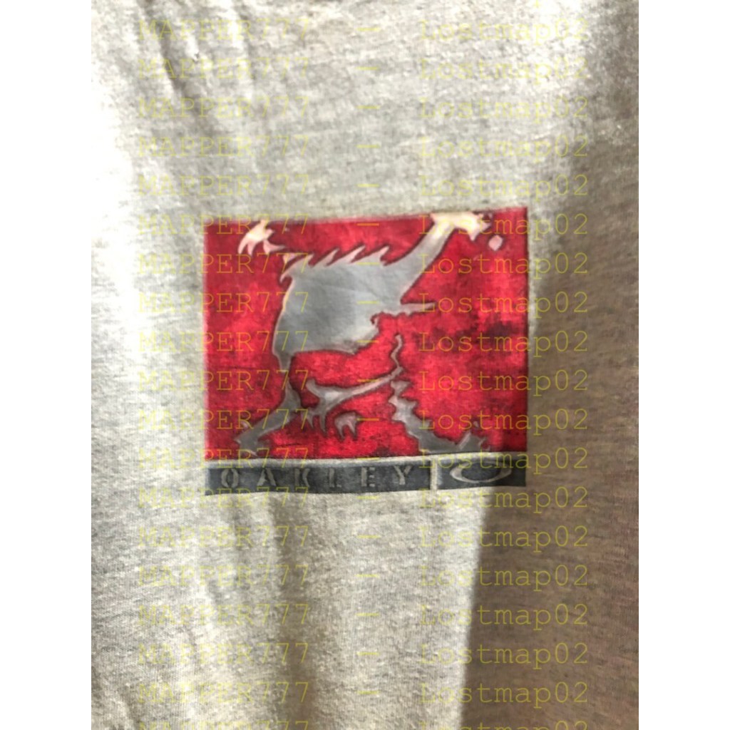 Oakley 2000’s Skull Emblem Design T-Shirt
