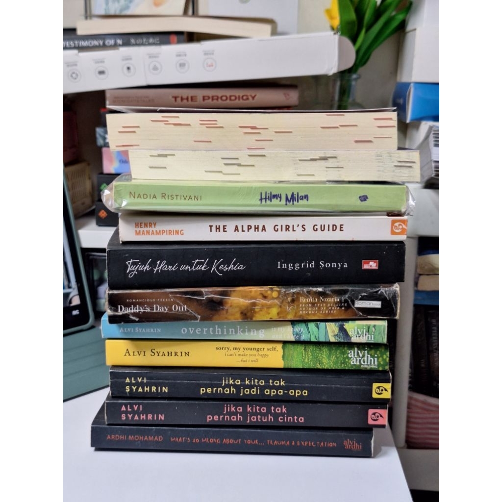 JUAL BUKU/NOVEL PRELOVED HILMY MILAN