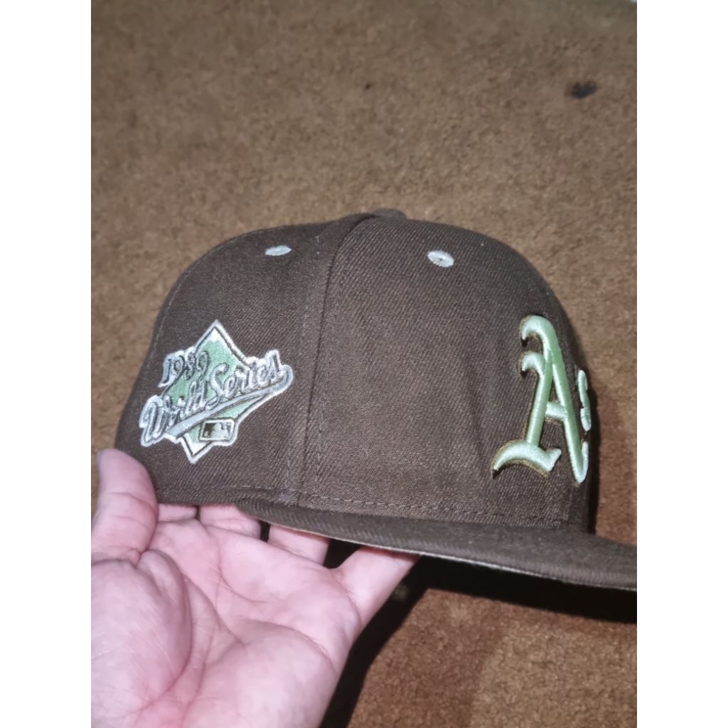 New Era A's World Series Fitted 7½