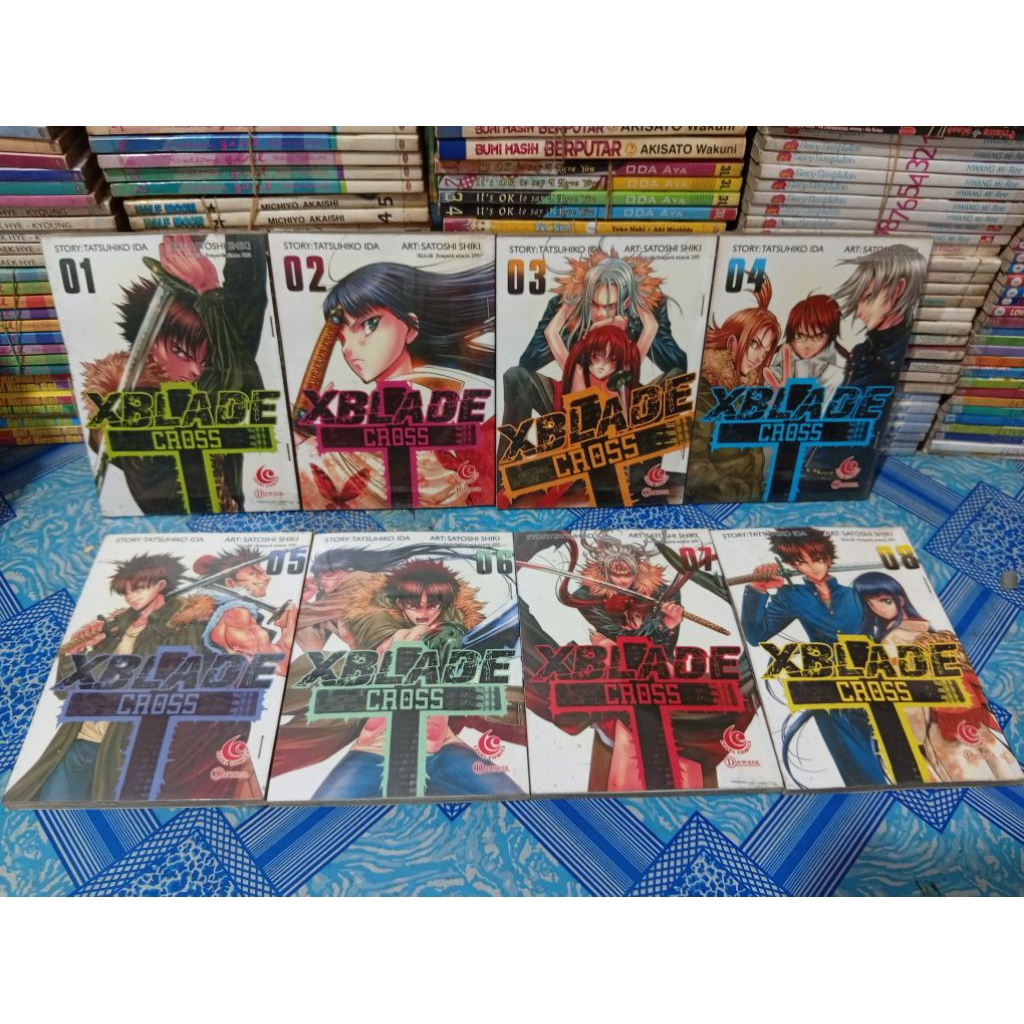 Komik X Blade Cross 1-8 Tamat